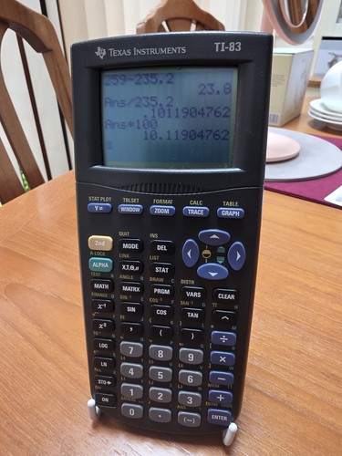 Texas instruments 83 - texas, ti-83