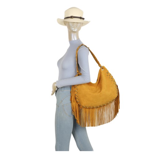 Women tassel shoulder bag - tassel,