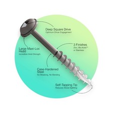 Kreg Zinc Pocket Hole Screws