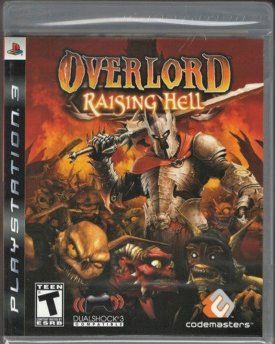 Overlord raising hell - hell, ps3