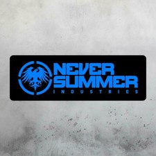 NEVER SUMMER SNOWBOARDS 12in x
