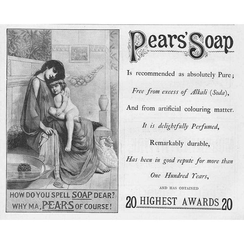 Pears soap how you spell - pears,