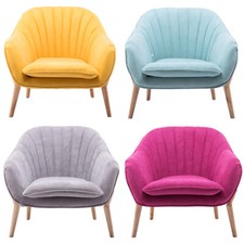 Occasional Fabric Armchair Tub