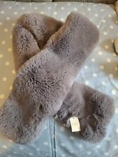 Primark Grey Faux Fur Long