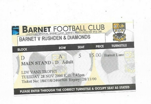 Ticket 2000 ldv vans - ldv, trophy