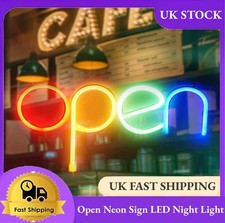 LED Open Shop Sign Neon