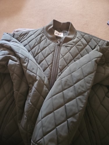 Zara mens bomber jacket - bomber, large
