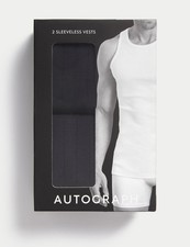 M&S - Autograph Mens Black