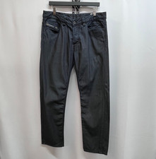Diesel Navy Blue Keever Straight Leg Jeans Size W33 L32