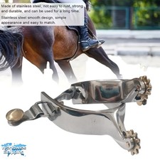 2pcs Horse Spurs Stainless