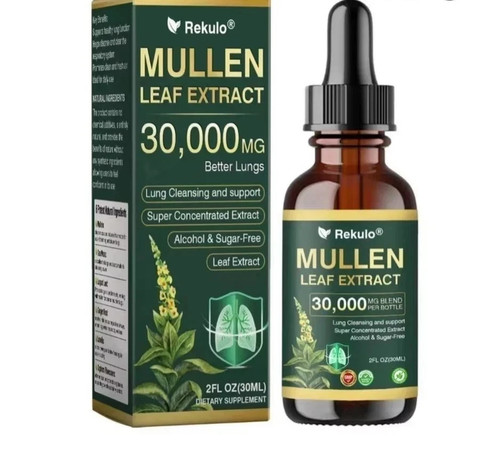 Mullein leaf extract drops for - extract,