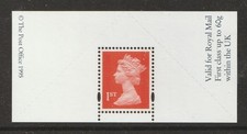 GB 1997 Label 1671mb 1st Class