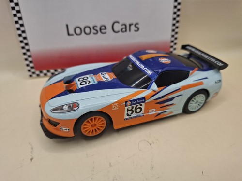 Scalextric team gulf blue - team,