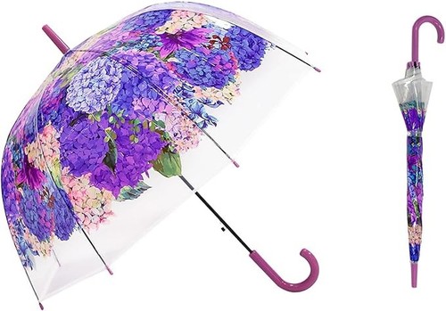 Threeh clear flower umbrella - threeh,