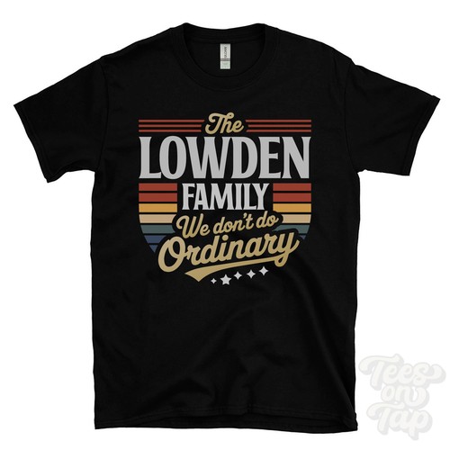 The lowden family - we, don't