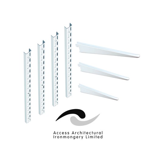 Twin slot shelving system - shelving,