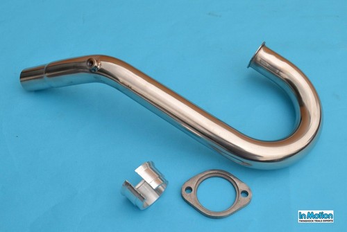 Stainless front exhaust - front, pipe