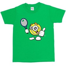 1Tee Kids Boys Happy Tennis