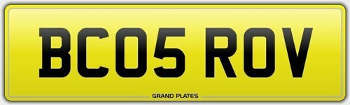 Range rover registration bc05 - range,