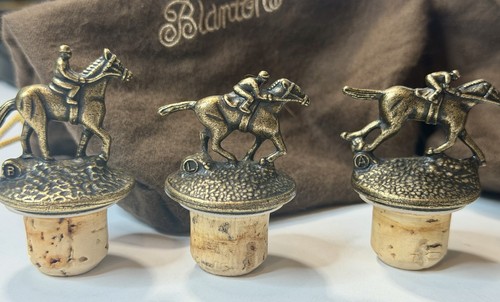 Blantons horse jockey metal - horse,