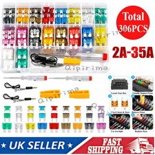 306pcs Car Blade Fuses