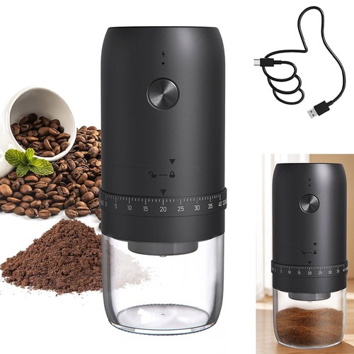 Portable electric burr coffee - electric,
