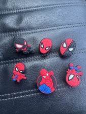 Spiderman Croc Charms Fits Crocs Jibbitz Clog Charms