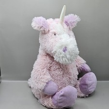 Sainsburys Pink Unicorn Hottie Microwave Soft Cuddly Toy Teddy Bear 15" Long