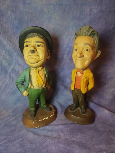 Laurel hardy chalkware - laurel,