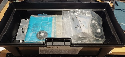 Toilet cistern spares - box, of