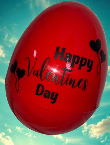 14inch valentines day egg - valentines,