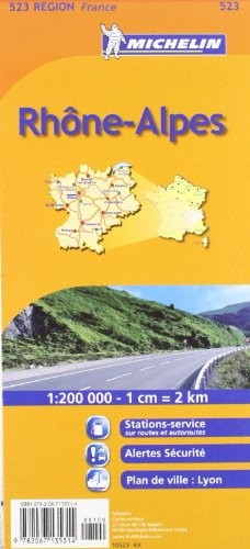 Rhone alps michelin regional - rhone-alps,