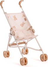 Roma Teddy Dolls Umbrella Buggy for Boys & Girls, Baby Doll Accessories, Teddy 