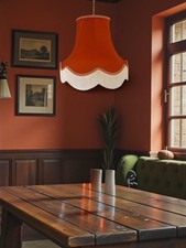 Terracotta table lampshades