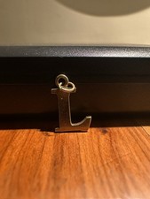9ct Gold Initial L Pendant