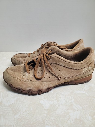 Womans sketchers brown biker - womans,