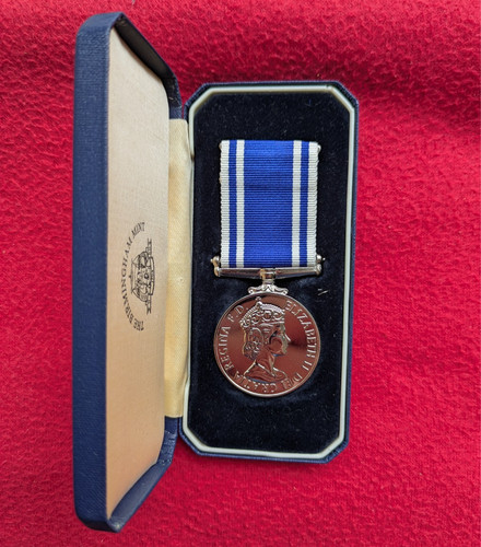 Police long service - police,