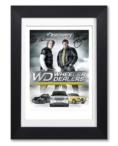 Wheeler dealers cast signed - wheeler,