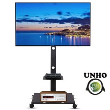 Mobile TV Cart Floor Stand