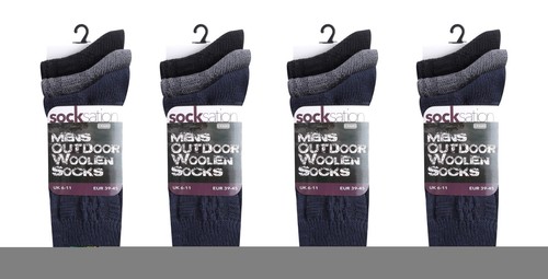 Pairs mens chunky woolen - 6,