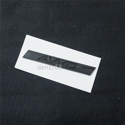 Glossy awd black plastic - awd,