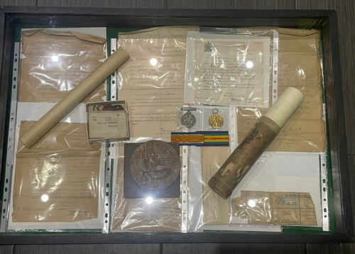 Ww1 british medals with death - medals,