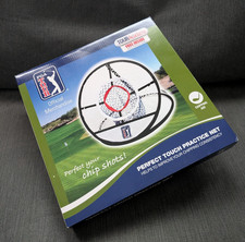 PGA TOUR Perfect Touch Chipping Net 3 Targets Pop Up Easy Storage Indoor Outdoor