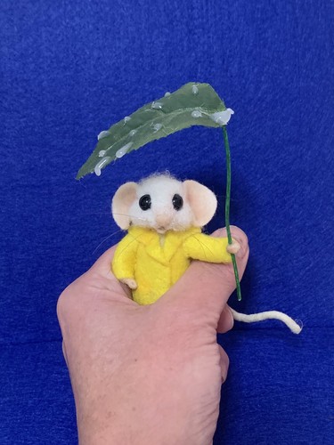 Handmade needle felted - needle,