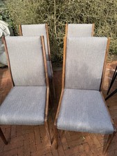 Johannes Andersen Vintage Danish Rosewood Dining Chairs - a set of 4