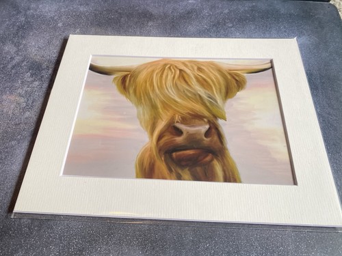 Highland cow art print - cow,