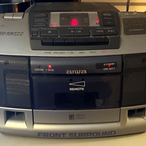 Aiwa csd es777 es777k - aiwa, cd