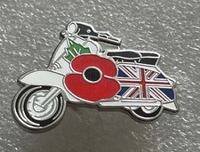Lambretta enamel badge - badge,