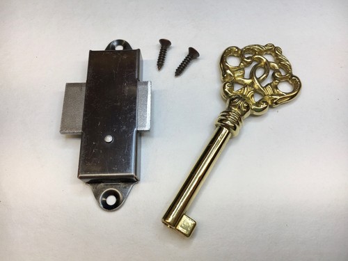 Grandfather clock door lock - clock,