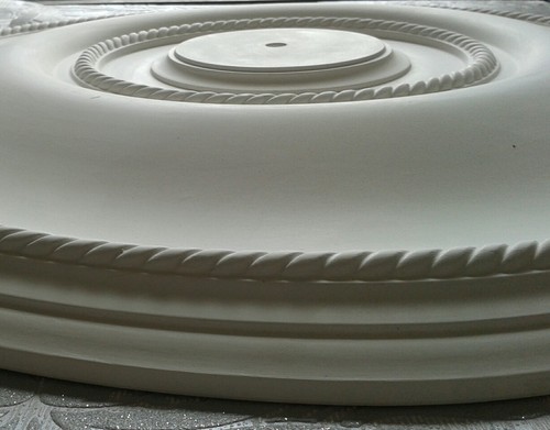 Plaster ceiling rose georgian - plaster,